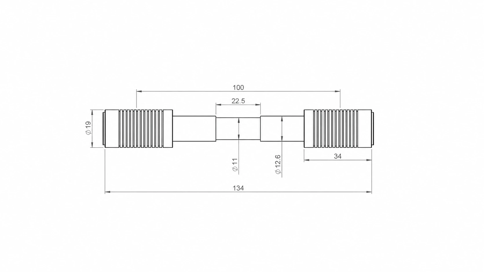 LP 1014-0025-222 dimension drawing