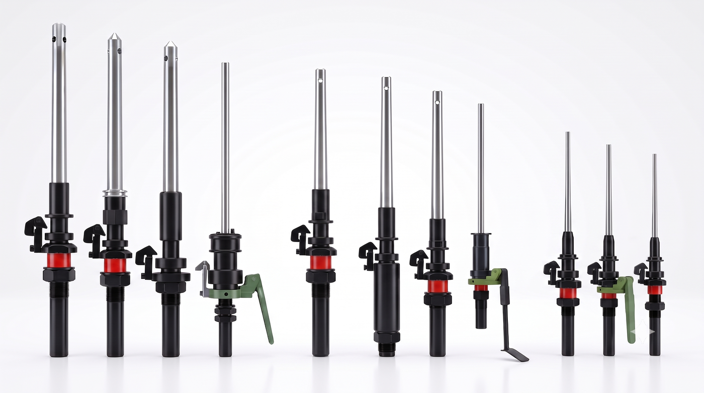 Vindex textile spindle range for international export markets
