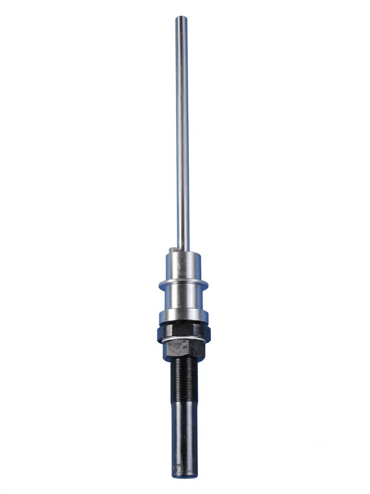 Silver-finish woolen spindle and mounting assembly